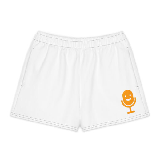 Laffstr white unisex shorts